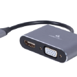 Cablexpert USB C на HDMI, VGA фото 1
