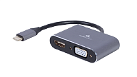 Cablexpert USB C на HDMI, VGA