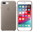 Apple Leather Case для iPhone 8 Plus / 7 Plus платиново-серый фото 3