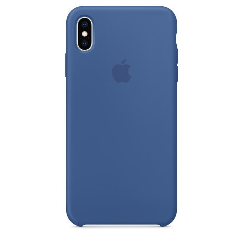 Apple Silicone Case для iPhone XS Max голландский синий фото 1