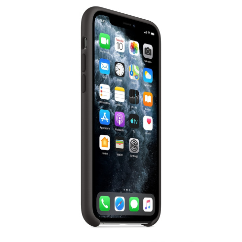 Apple Silicone Case для iPhone 11 Pro черный фото 2
