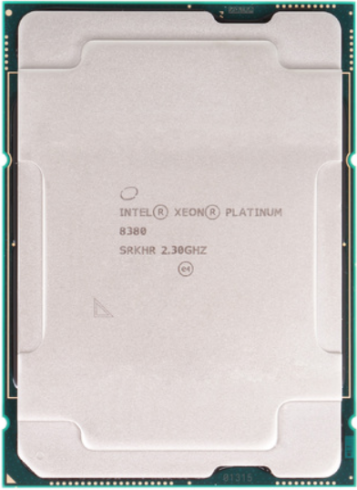 Intel Xeon Platinum 8380 фото 1