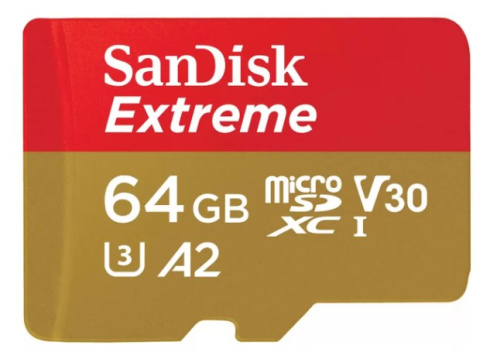 SanDisk Extreme microSDXC 64 Gb фото 1