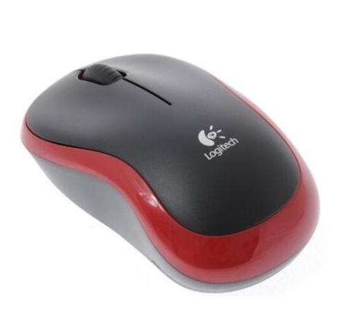 Logitech Wireless Mouse M185 Red фото 4