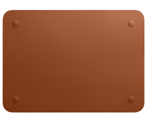 Apple Leather Sleeve для MacBook 12″ золотисто-коричневый фото 2