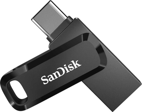 SanDisk Ultra Dual Drive Go 256GB черный фото 2