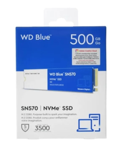 Western Digital Blue SN570 500 Gb фото 3