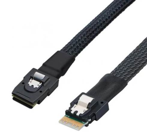 HP Enterprise DL38x Gen10 Plus 4LFF SAS/SATA Tri-Mode Cable Kit фото 1
