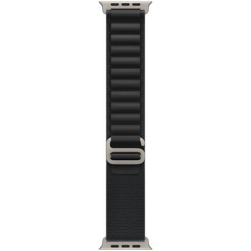 49mm Black Alpine Loop - Large - Natural Titanium Finish фото 1