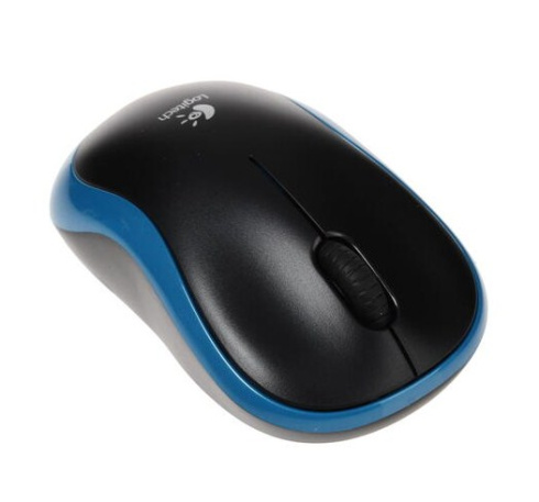 Logitech Wireless Mouse M185 Blue фото 2
