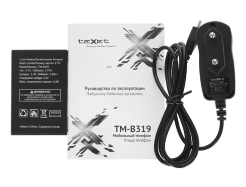 Texet TM-B319 черный фото 4
