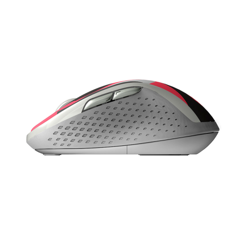 Rapoo M500 Silent, Red, Wireless, Optical, 1600dpi, 2 x AA, Bluetooth, USB фото 3