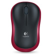 Logitech Wireless Mouse M185 Red фото 1