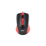 Acer OMW012 черный/красный оптич. 1200dpi USB 3but (ZL.MCEEE.003)