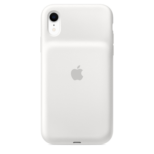 Apple Smart Battery Case для iPhone XR белый фото 1