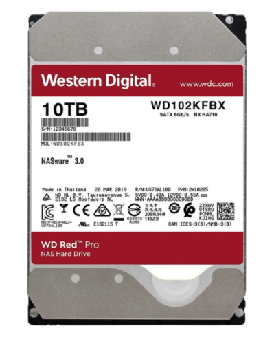 Western Digital Red Pro 10Tb фото 2