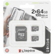 Kingston Canvas Select Plus microSDXC 2х64GB фото 2