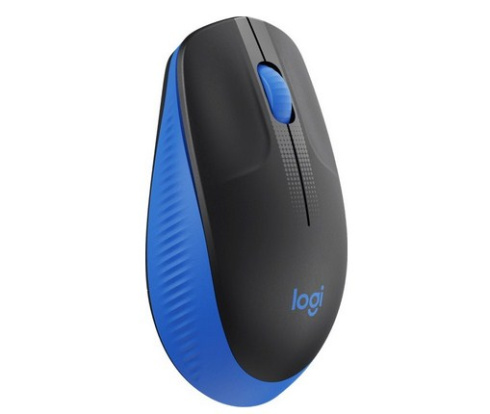 Logitech Wireless Mouse M190 Blue фото 2