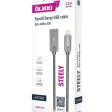Olmio Steely USB 2.0 - Lightning серый фото 2