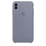 Apple Silicone Case для iPhone XS Max темная лаванда