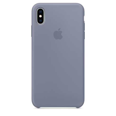 Apple Silicone Case для iPhone XS Max темная лаванда фото 1