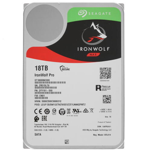 Seagate  IronWolf Pro 18Tb фото 1
