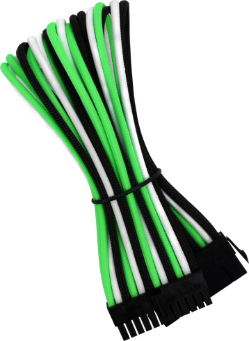 Nanoxia 24-pin ATX черно-бело-зеленый фото 2