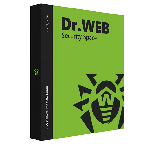 Dr.Web Security Space на 12 м., 1 ПК, новая лицензия фото 1