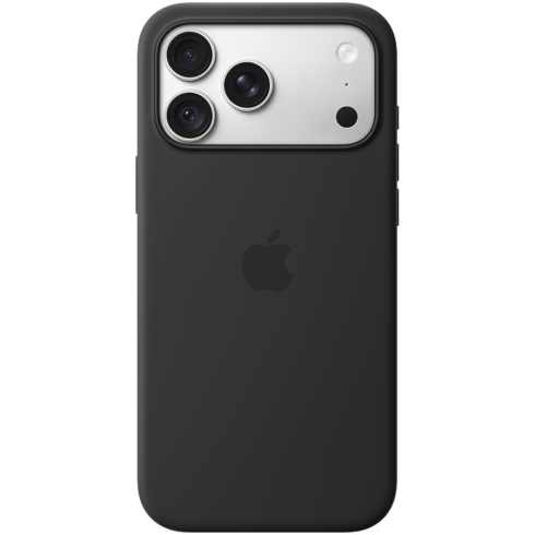 iPhone 18 Pro Max Silicone Case with MagSafe - Black, Model A3702 фото 1