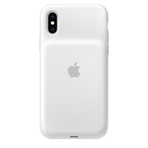 Apple Smart Battery Case для iPhone XS белый фото 1