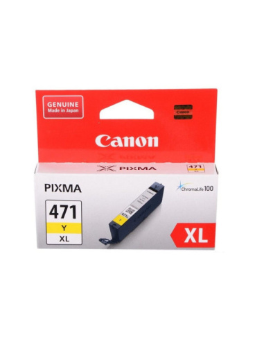 Canon CLI-471XLY желтый фото 1