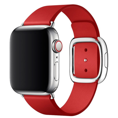 Apple Modern Buckle 40 мм красный размер S фото 2