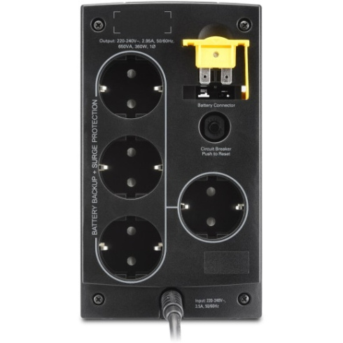 ИБП APC Back-UPS 650VA Schuko фото 4