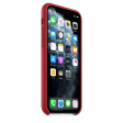 Apple Leather Case для iPhone 11 Pro красный фото 2
