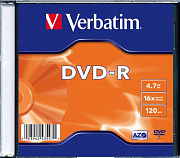 Verbatim DVD-R Matt Silver 4.7GB