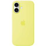 iPhone 17 Silicone Case with MagSafe - Neon Yellow,Model A3558