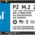 Crucial P2 500Gb фото 1