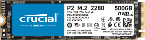 Crucial P2 500Gb фото 1