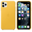 Apple Leather Case для iPhone 11 Pro Max лимонный сироп фото 3