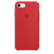 Apple Silicone Case для iPhone 8 / 7 красный фото 1