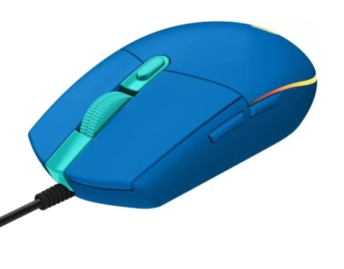 Logitech G102 Lightsync синий фото 3