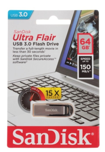 SanDisk Ultra Flair 64Gb фото 3