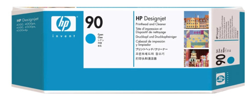 HP 90 голубой фото 1