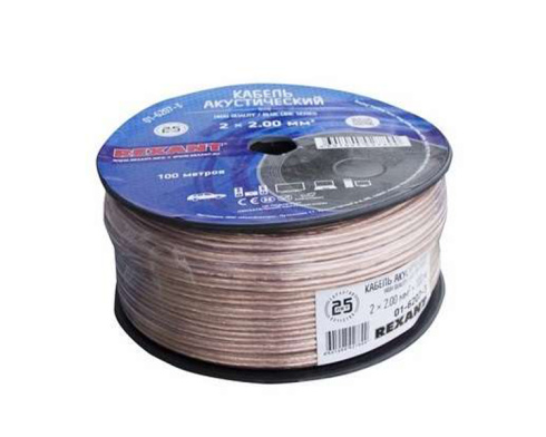 Rexant Blueline 2х2.00 мм² 100 м фото 1