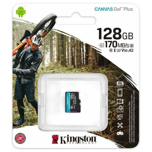 Kingston Canvas Go Plus microSDHC 128GB фото 3
