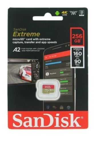 SanDisk Extreme microSDXC 256 Gb фото 2