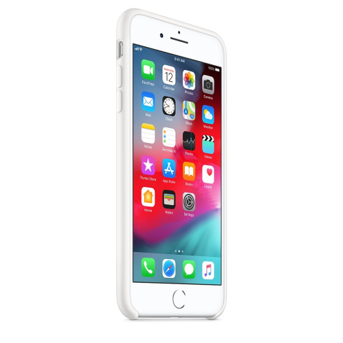 Apple Silicone Case для iPhone 8 Plus / 7 Plus белый фото 2