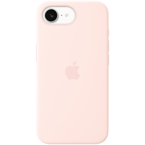 iPhone 17e Silicone Case with MagSafe - Soft Pink,Model A3646 фото 1