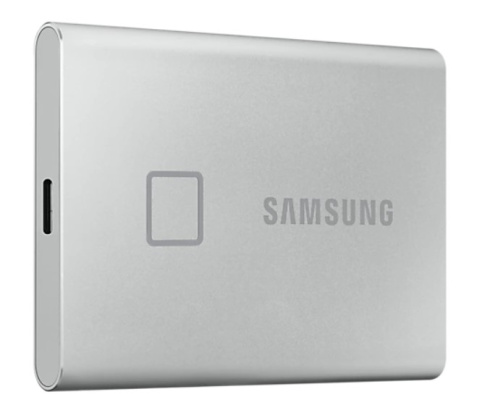 Samsung T7 Touch 500Gb серебристый фото 3