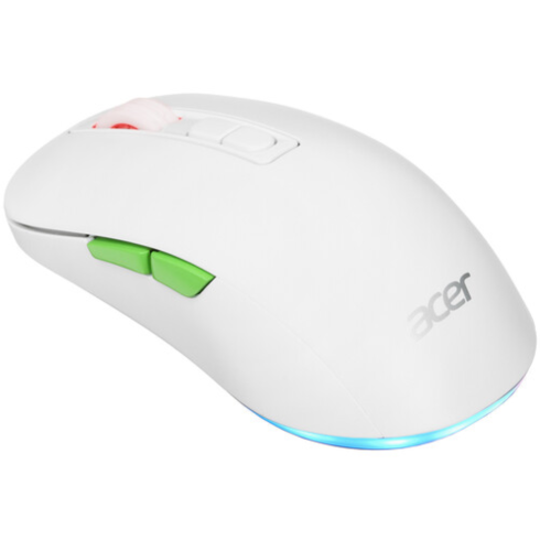 Acer OMR311 белый оптич. 2400dpi беспров. BT/Radio USB 7but (ZL.MCECC.034) фото 2